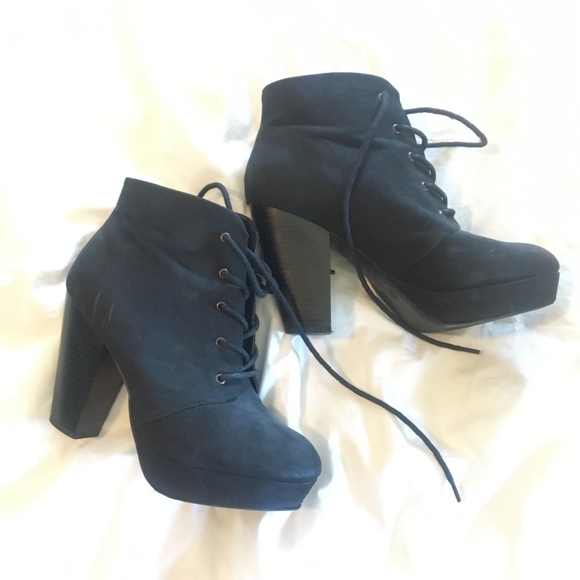 black booties heel target